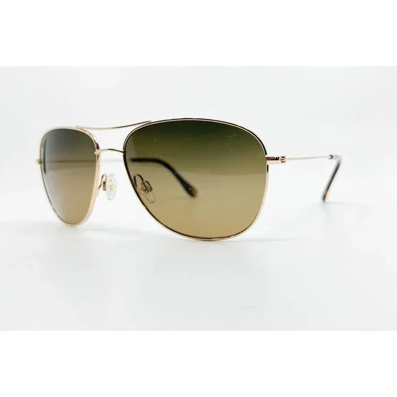 Maui Jim Cliff House MJ247-16 Gold Bronze Polarized Sunglasses 59-15-120 9976